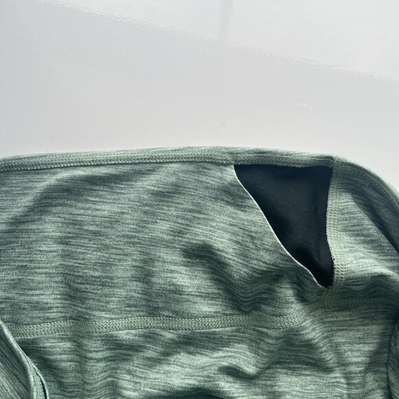 Nike Dri-Fit High-Rise Green Stretch Athletic Training Yoga Leggings Size Medium - Picture 7 of 8